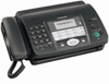 Факс Panasonic KX-FT902RU-B (черный) {термобумага, память 100 ном., автоподатчик 10 л., дисплей}